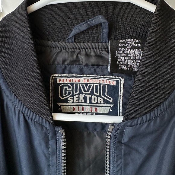 Premium Outfitters Civil Sektor bomber jacket - Picture 3 of 7